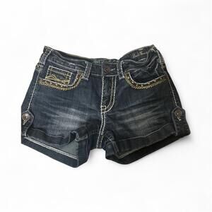 Cowgirl Tuff Co. Dark Secret Woman's Denim Shorts